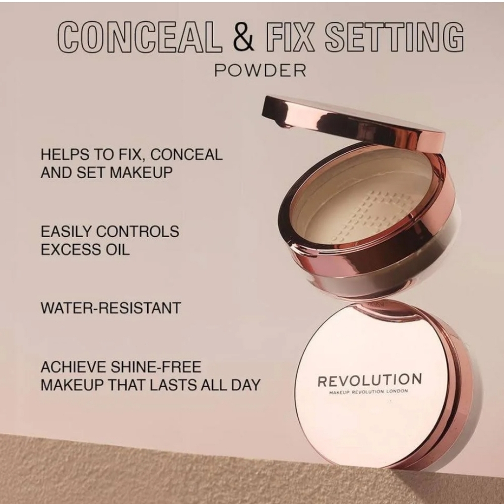 Revolution Beauty Conceal & Fix Setting Powder - Picture 6 of 7